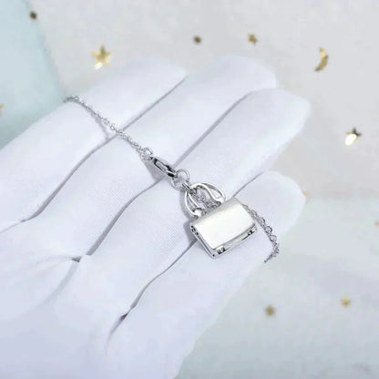 [Riva Jewelry ]AMULETTE PEDANT SILVER NECKLACE