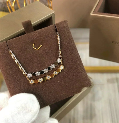 [Riva Jewelry ]BEE LOVE NECKLACE DIAMOND