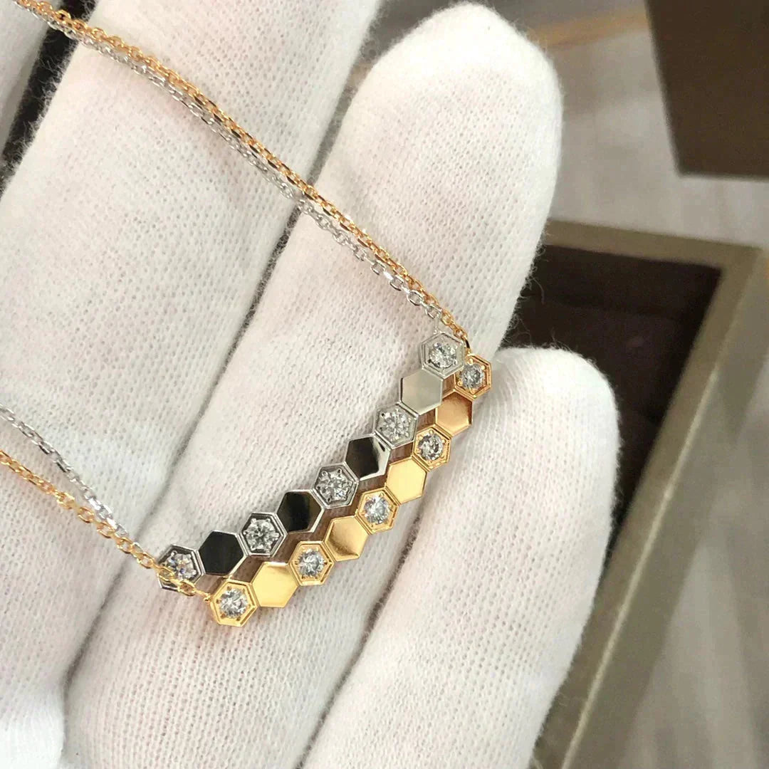 [Riva Jewelry ]BEE LOVE NECKLACE DIAMOND