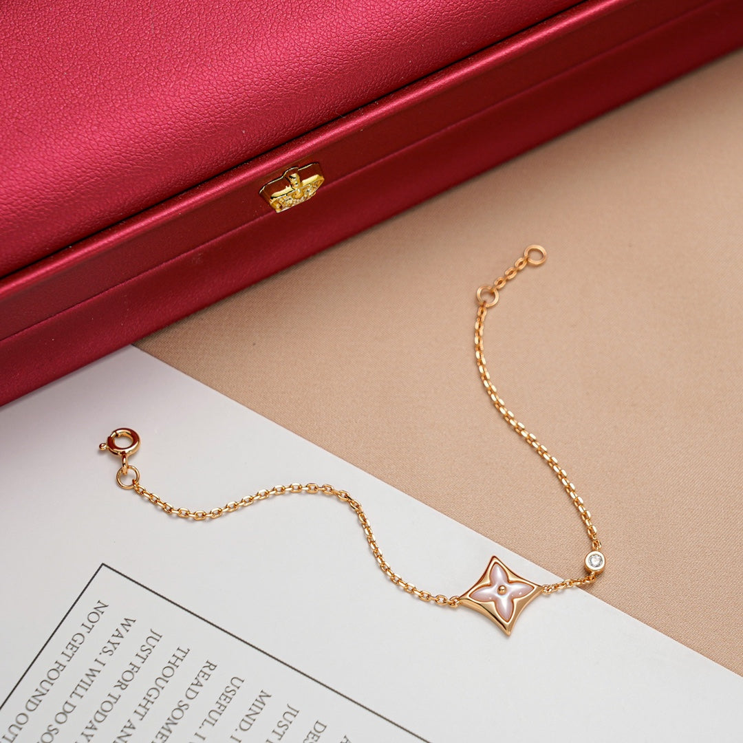 [Riva Jewelry]STAR 1 DIAMANT ROSÉGOLD ARMREIF