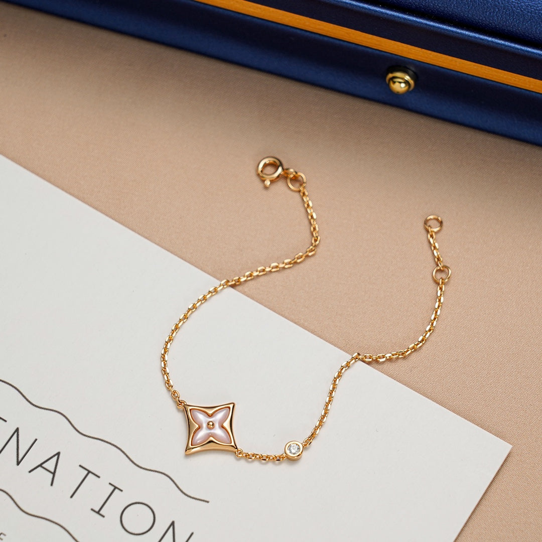 [Riva Jewelry]STAR 1 DIAMANT ROSÉGOLD ARMREIF