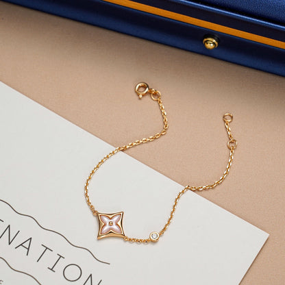[Riva Jewelry]STAR 1 DIAMANT ROSÉGOLD ARMREIF
