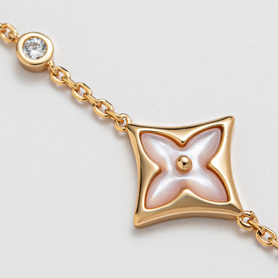 [Riva Jewelry]STAR 1 DIAMANT ROSÉGOLD ARMREIF