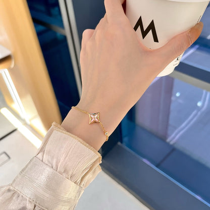 [Riva Jewelry]STAR 1 DIAMANT ROSÉGOLD ARMREIF