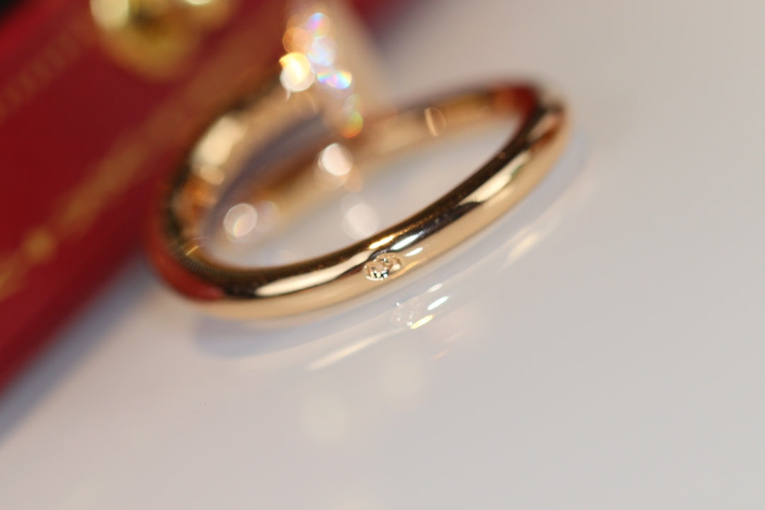 [Riva Jewelry ]JUSTE RING 2.65MM GOLD DIAMOND