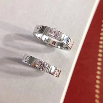 [Riva Jewelry ]LOVE RING 3.6MM 1 BIG DIAMOND