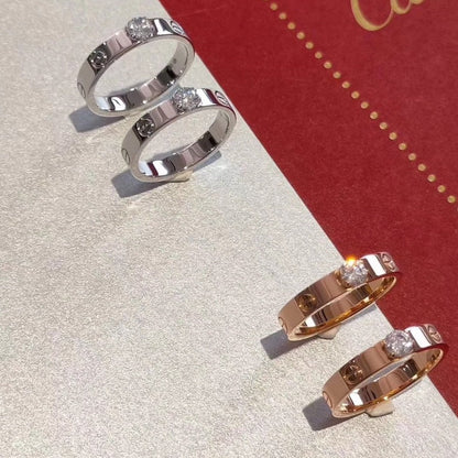 [Riva Jewelry ]LOVE RING 3.6MM 1 BIG DIAMOND