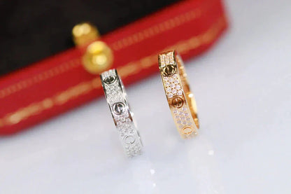 [Riva Jewelry ]LOVE RING 3.6MM DIAMOND PAVED