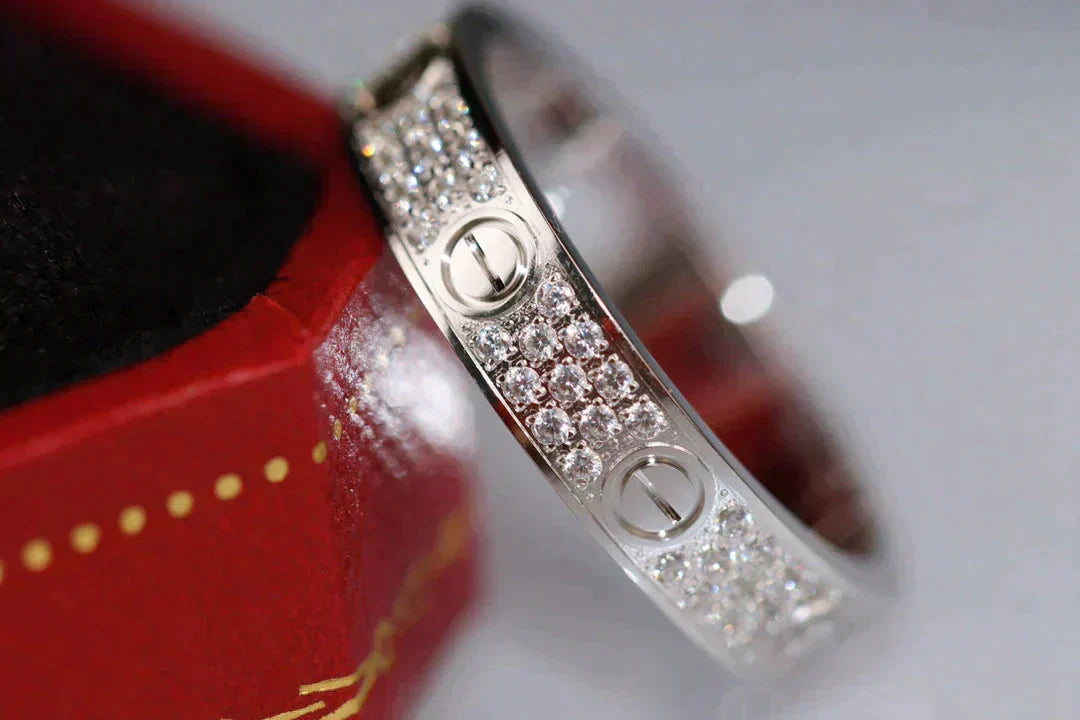 [Riva Jewelry ]LOVE RING 3.6MM DIAMOND PAVED