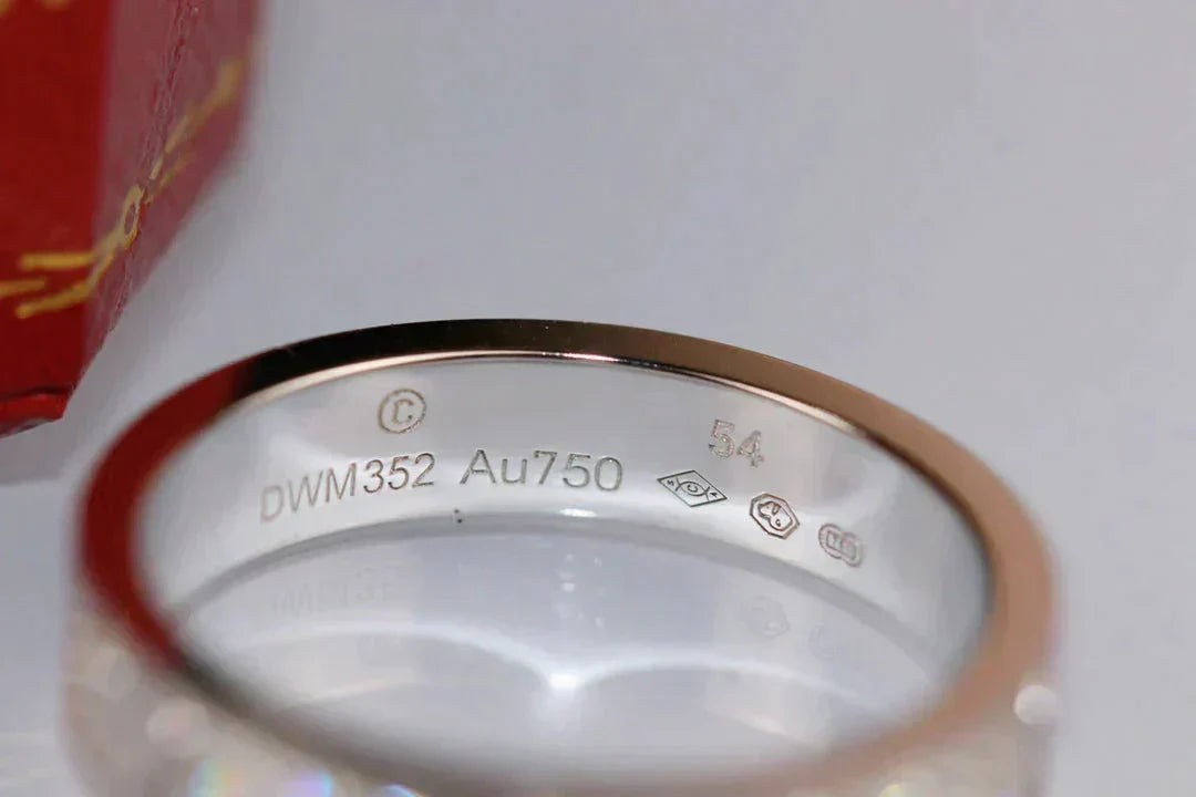 [Riva Jewelry ]LOVE RING 3.6MM DIAMOND PAVED