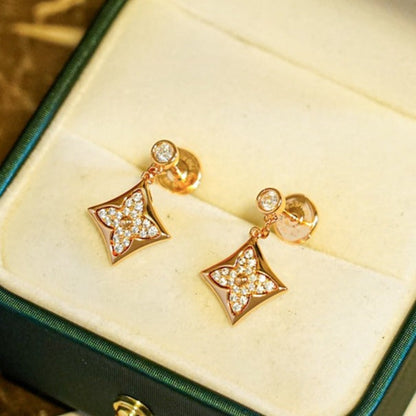 [Riva Jewelry]STERN DIAMANT OHRRINGE GOLD