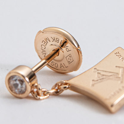[Riva Jewelry]STERN DIAMANT OHRRINGE GOLD