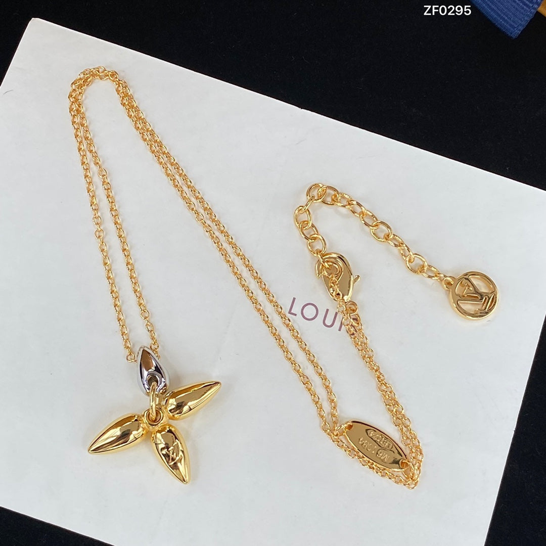 [Riva Jewelry]LOUISETTE ANHÄNGER GOLDHALSKETTE