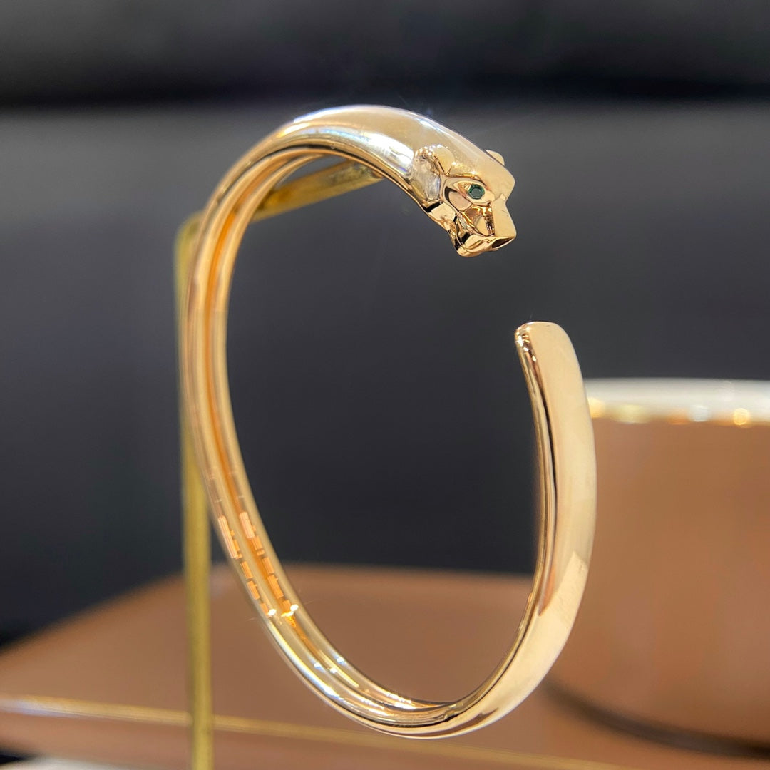 [Riva Jewelry ]PANTHERE GOLD OPEN BRACELET