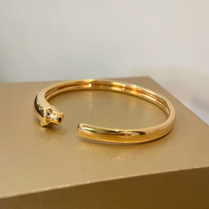 [Riva Jewelry ]PANTHERE GOLD OPEN BRACELET