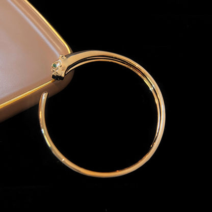 [Riva Jewelry ]PANTHERE GOLD OPEN BRACELET