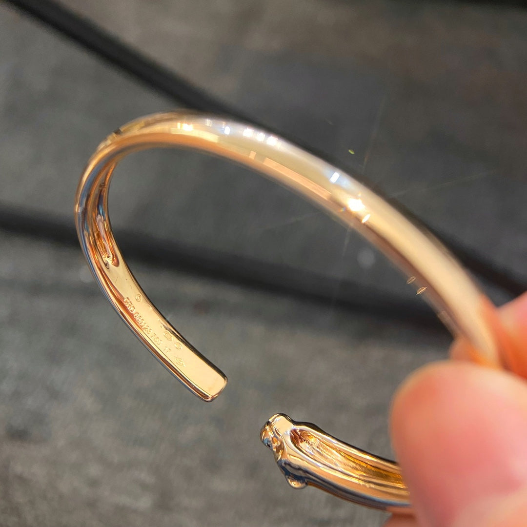 [Riva Jewelry ]PANTHERE GOLD OPEN BRACELET