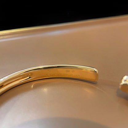 [Riva Jewelry ]PANTHERE GOLD OPEN BRACELET
