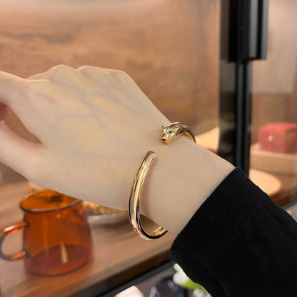 [Riva Jewelry ]PANTHERE GOLD OPEN BRACELET
