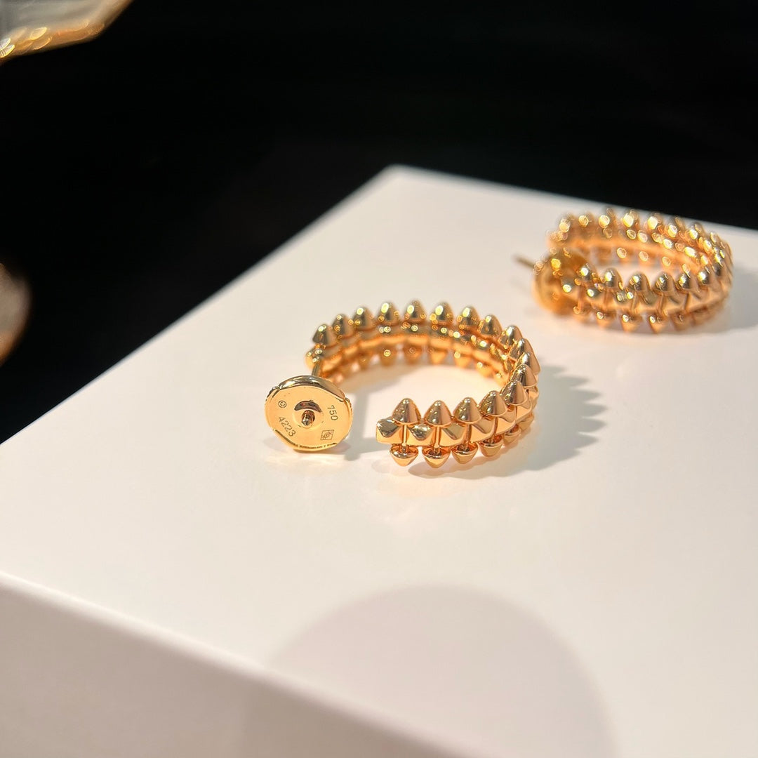 [Riva Jewelry ]CLASH EARRINGS