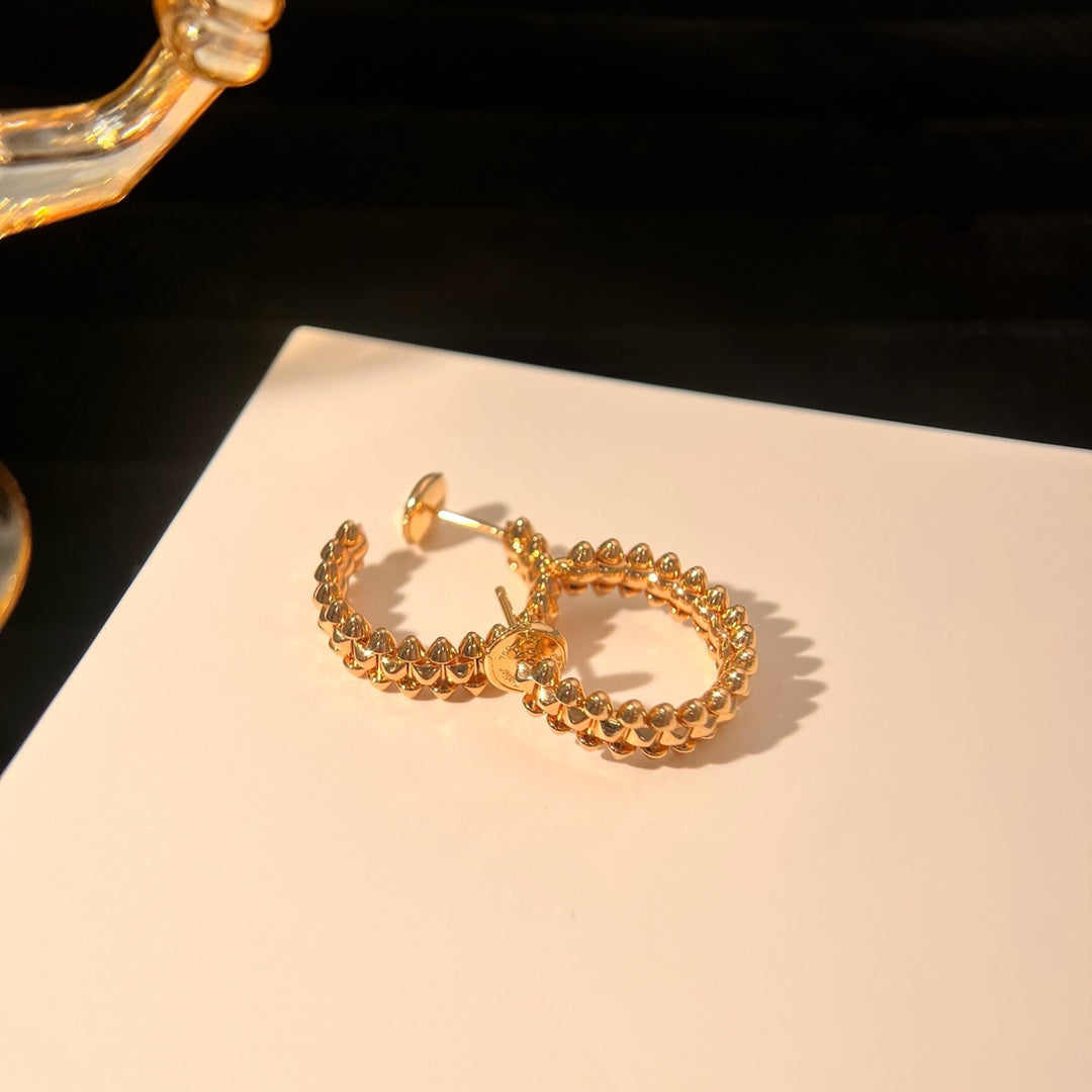 [Riva Jewelry ]CLASH EARRINGS
