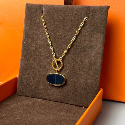 [Riva Jewelry]KETTE VERSO BLACK KERAMIK-HALSKETTE