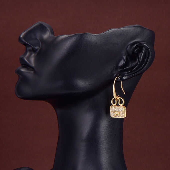 [Riva Jewelry ]KELLY DIAMOND EARRINGS