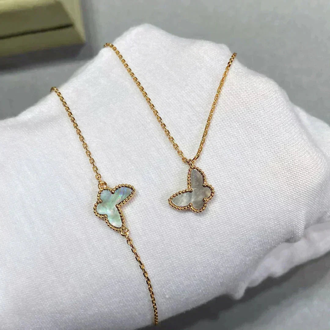 [Riva Jewelry ]BUTTERFLY DARK MOP BUTTERFLY BRACELET