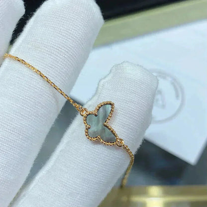 [Riva Jewelry ]BUTTERFLY DARK MOP BUTTERFLY BRACELET