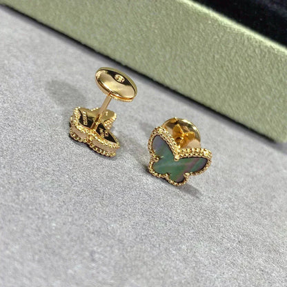 [Riva Jewelry ]BUTTERFLY DARK MOP  EARRINGS