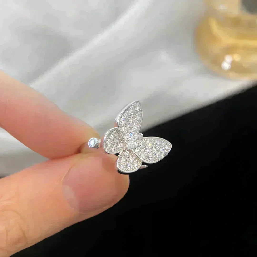 [Riva Jewelry ]BUTTERFLY DIAMOND RING
