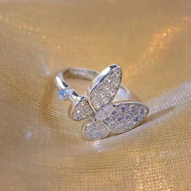 [Riva Jewelry ]BUTTERFLY DIAMOND RING