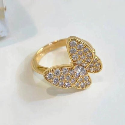 [Riva Jewelry ]BUTTERFLY DIAMOND RING