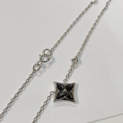 [Riva Jewelry ]STAR BLACK MOP NECKLACE