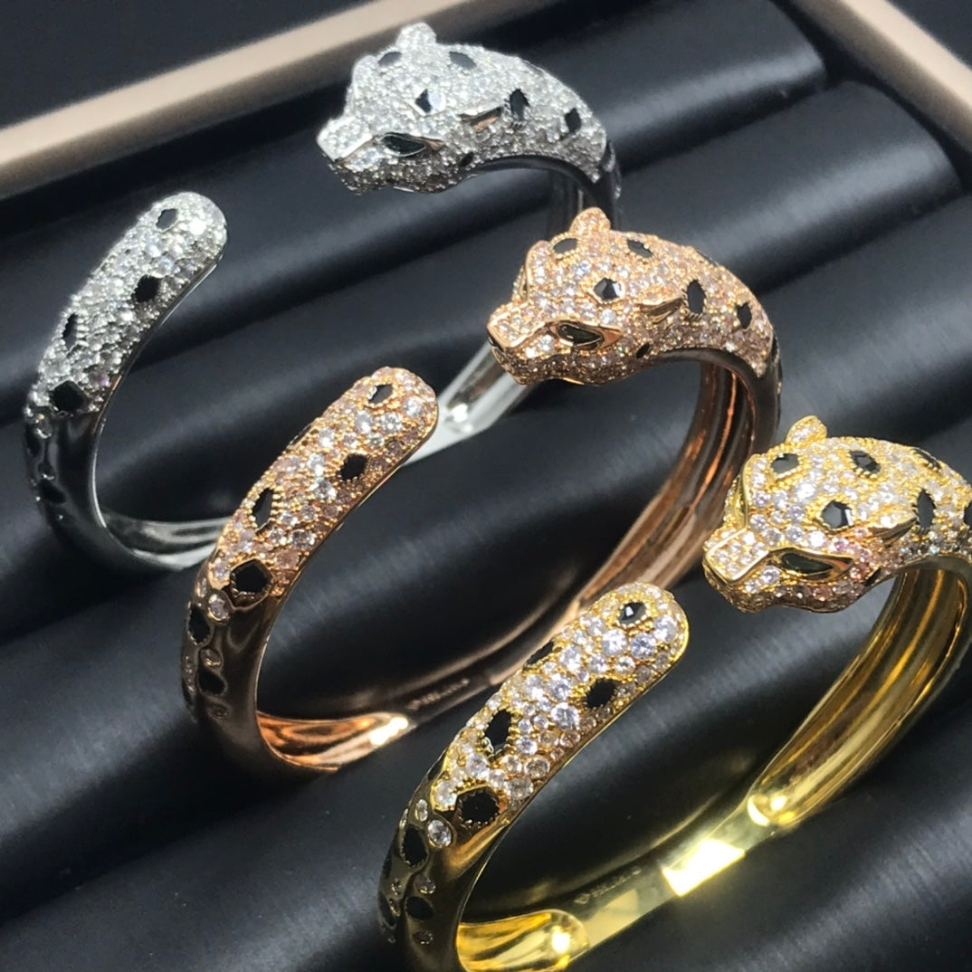 [Riva Jewelry ]PANTHERE BIG BRACELET DIAMONDS