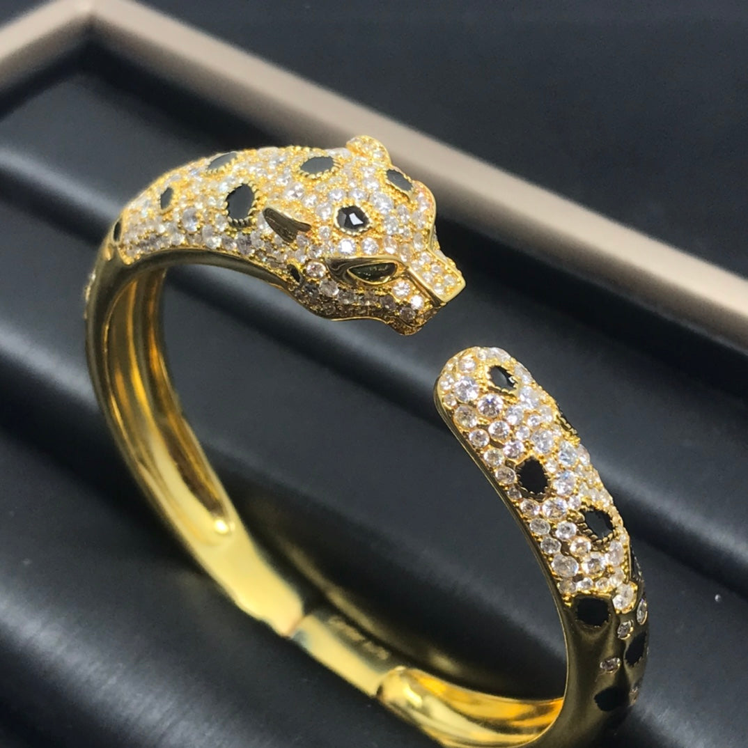 [Riva Jewelry ]PANTHERE BIG BRACELET DIAMONDS