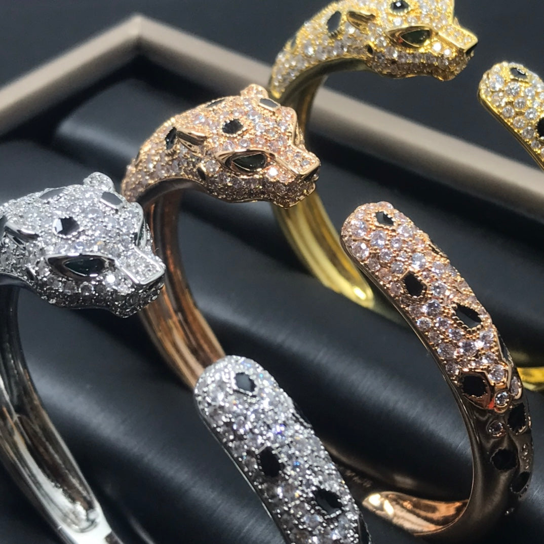[Riva Jewelry ]PANTHERE BIG BRACELET DIAMONDS
