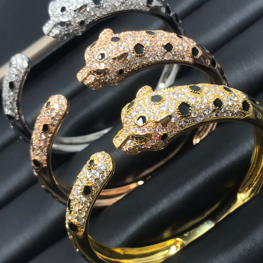 [Riva Jewelry ]PANTHERE BIG BRACELET DIAMONDS