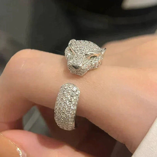 [Riva Jewelry ]PANTHERE 5.5MM ALL DIAMOND RING
