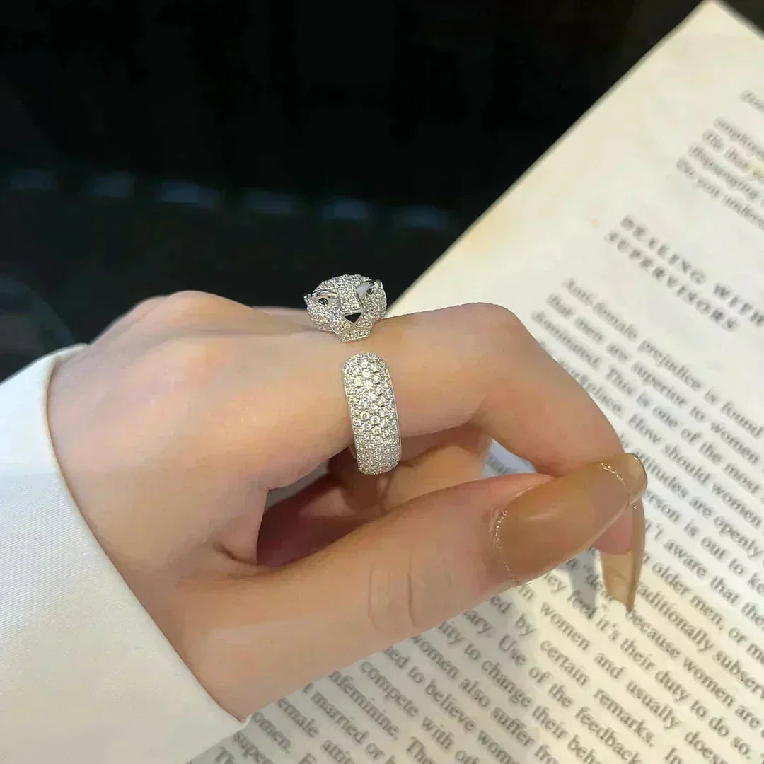 [Riva Jewelry ]PANTHERE 5.5MM ALL DIAMOND RING
