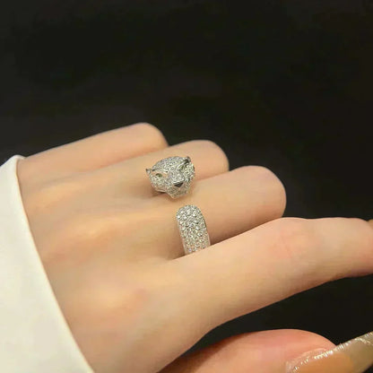 [Riva Jewelry ]PANTHERE 5.5MM ALL DIAMOND RING