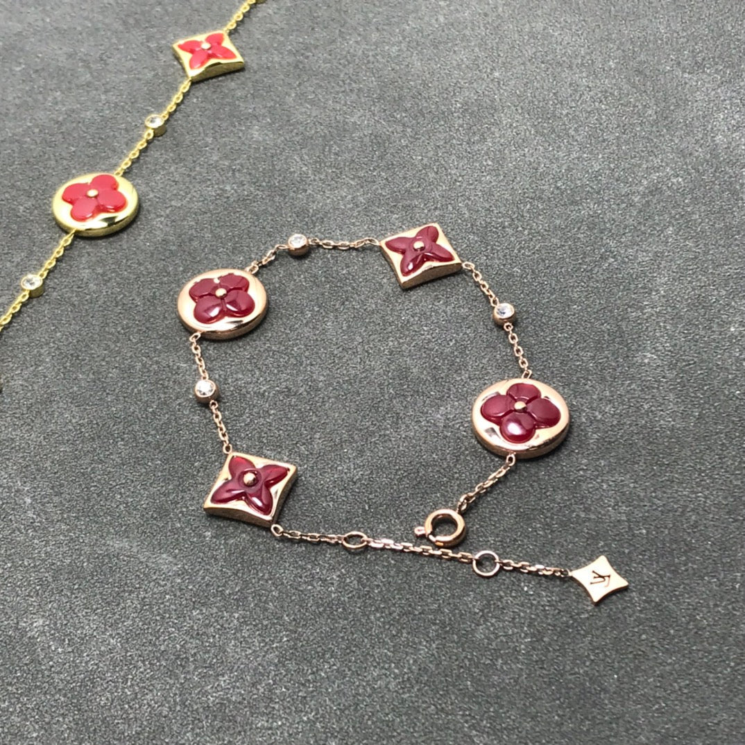 [Riva Jewelry]STAR AND SUN CARNELIAN 4 MOTIFS 3 DIAMONDS