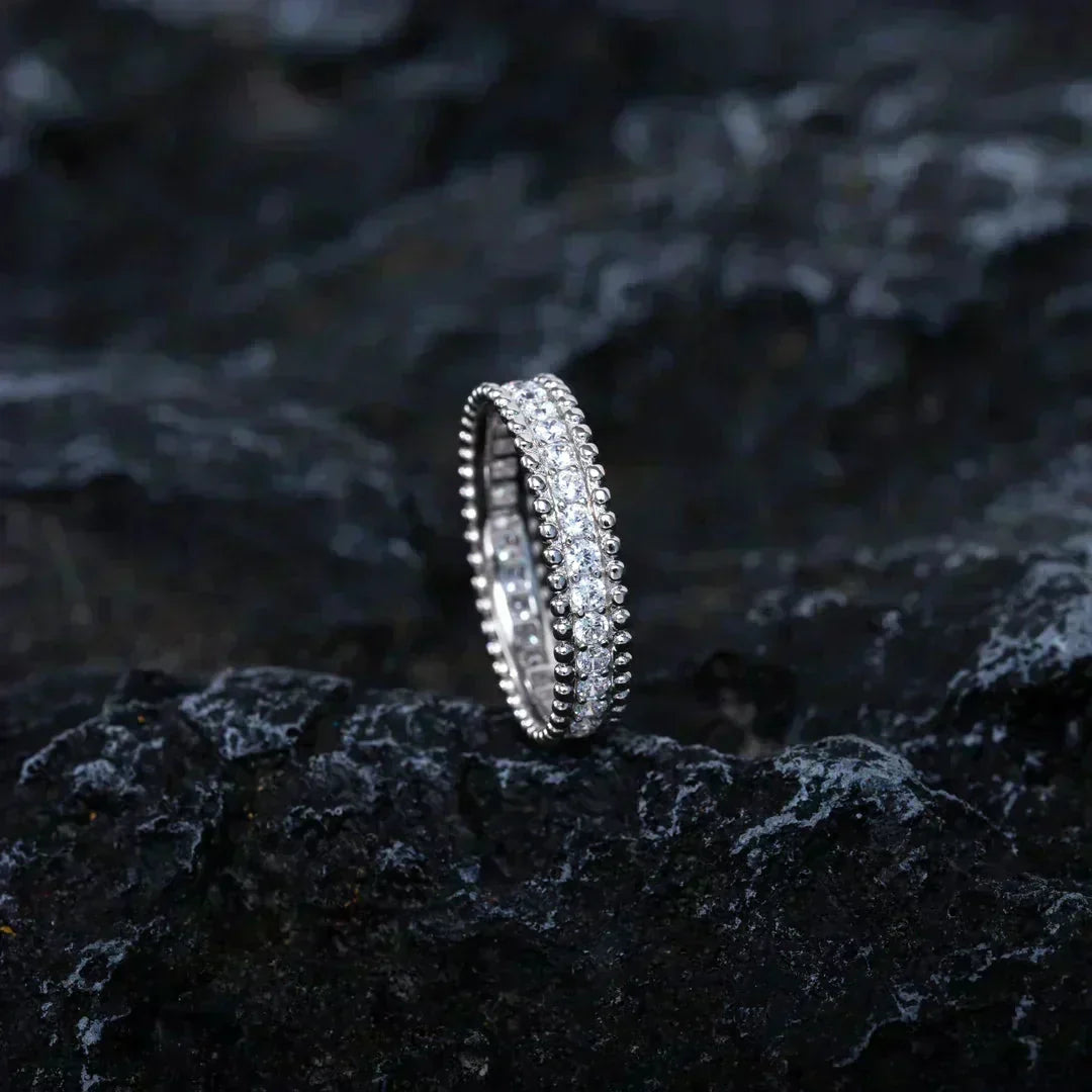 [Riva Jewelry ]PERLEE DIAMOND SILVER RING