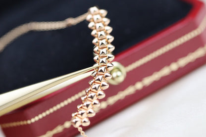 [Riva Jewelry ]CLASH PINK GOLD NECKLACE