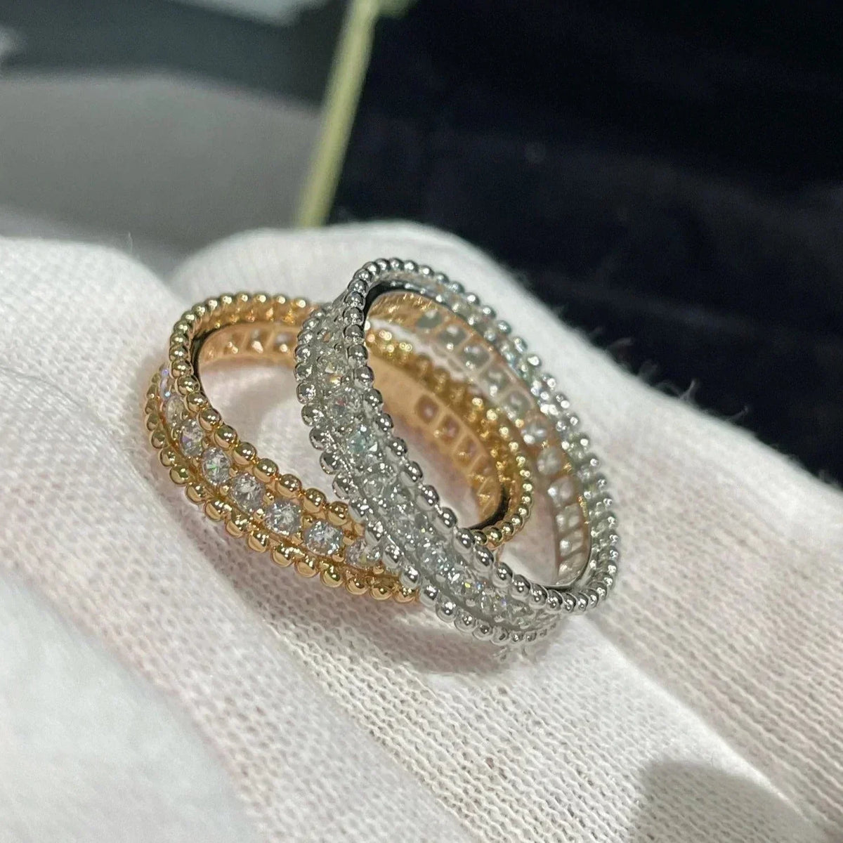 [Riva Jewelry ]PERLEE DIAMOND ROSE GOLD RING
