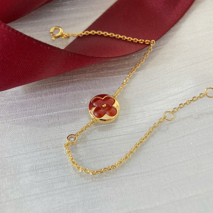 [Riva Jewelry ]SUN PEDANT CARNELIAN BRACELET