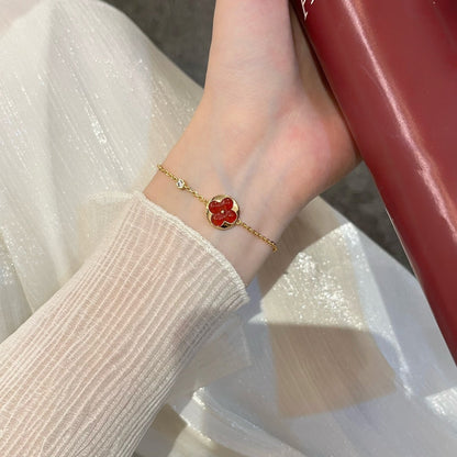 [Riva Jewelry ]SUN PEDANT CARNELIAN BRACELET