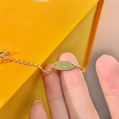 [Riva Jewelry ]LOGO STAR MOTIF GOLD BRACELET