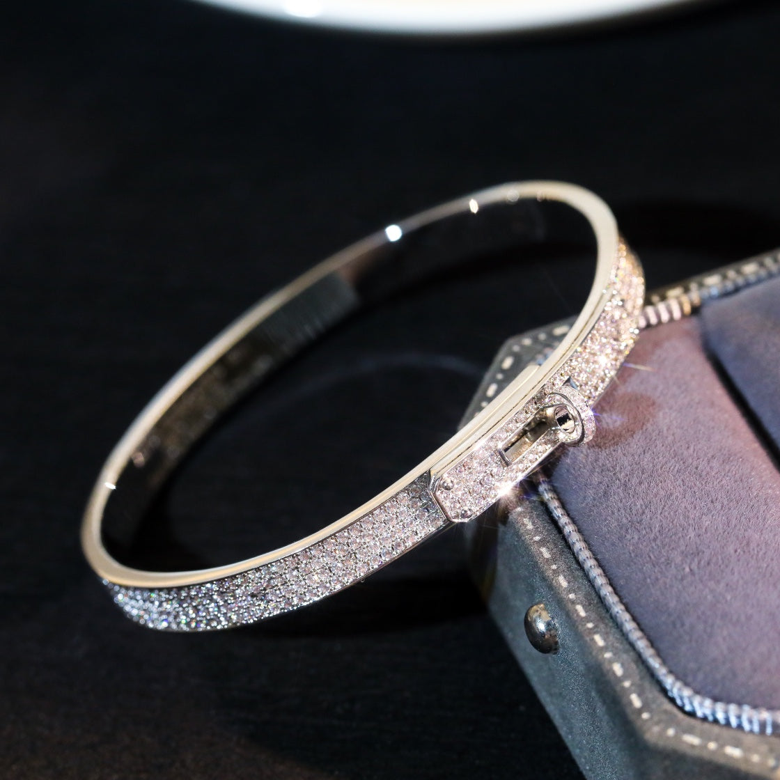 [Riva Jewelry ]KELLY BRACELET DIAMOND PAVED
