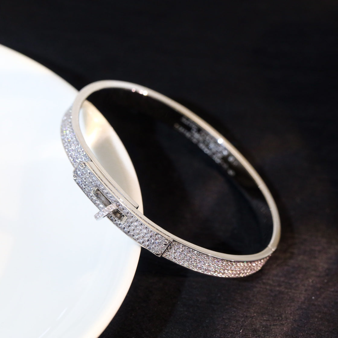 [Riva Jewelry ]KELLY BRACELET DIAMOND PAVED